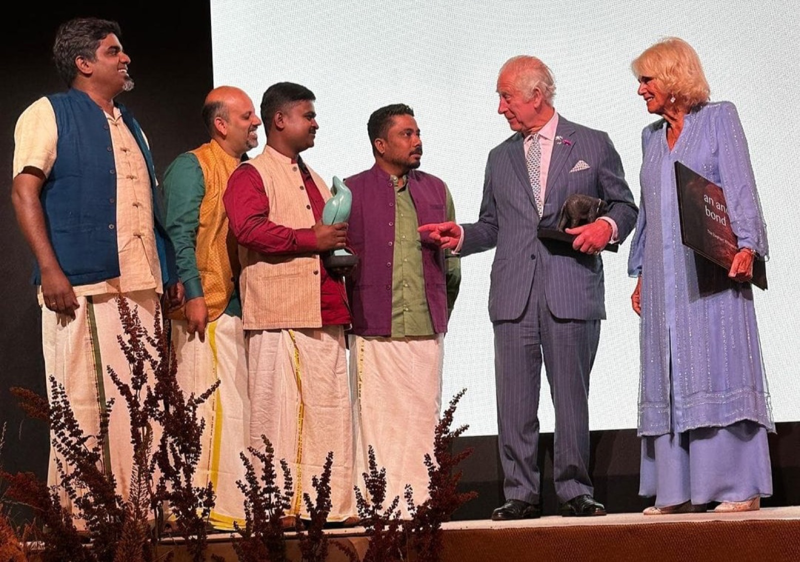 Adivasi community members honoured by King Charles III of the United Kingdom